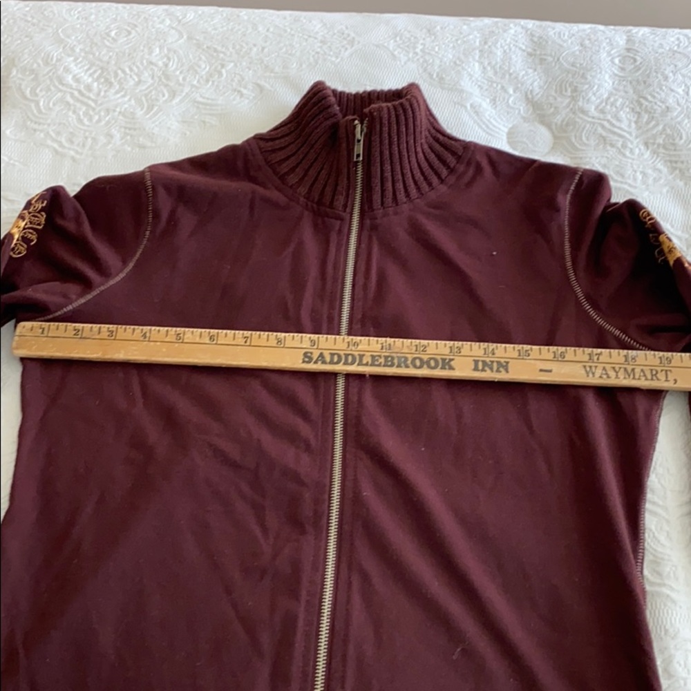 Burgundy Parasuco Jacket - Picture 3 of 9